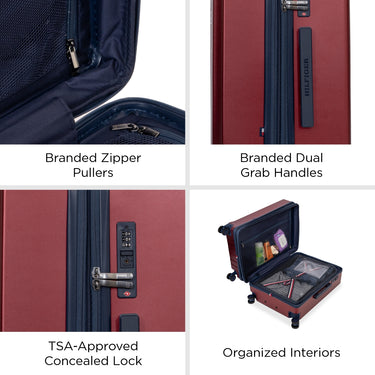 Tommy Hilfiger Broadway Hard Luggage Mid