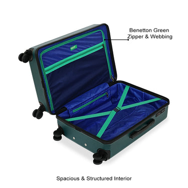 United Colors of Benetton Glide Hard Luggage Cabin Mid