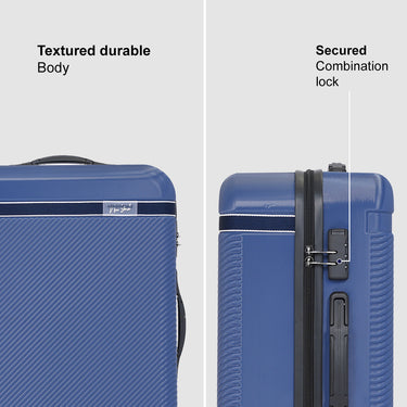 Aeropostale Denver Hard Luggage Navy cabin