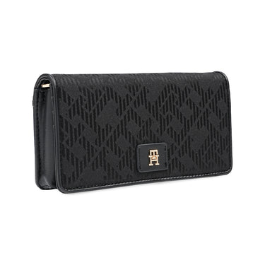 Tommy Hilfiger Trellis Women's Flap Wallet with Sling