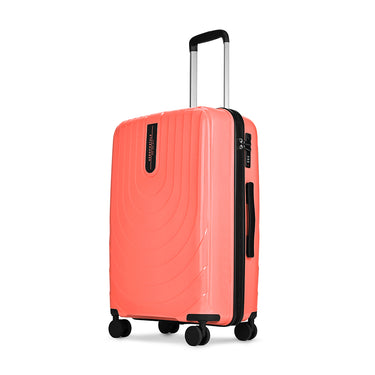 Aeropostale The Curvy Eagle Hard Luggage Burnt Coral Mid