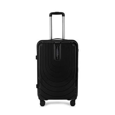Aeropostale The Curvy Eagle Hard Luggage Black Mid