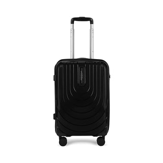 Aeropostale The Curvy Eagle Hard Luggage Black cabin