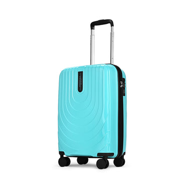 Aeropostale The Curvy Eagle Hard Luggage Sky Light Cabin