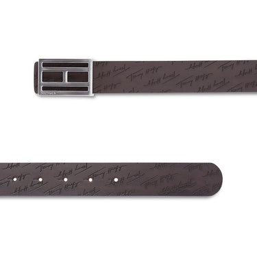Tommy Hilfiger Ettore Men's Leather Belt Brown