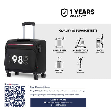 Tommy Hilfiger Memphis Overnighter Black