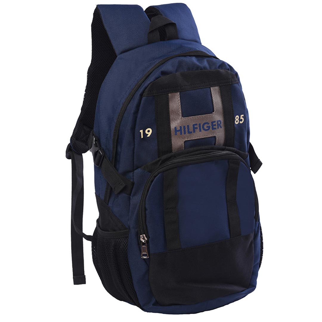 Tommy Hilfiger Biker Club Hilfiger Unisex Water-Resistant Laptop Bag Blue