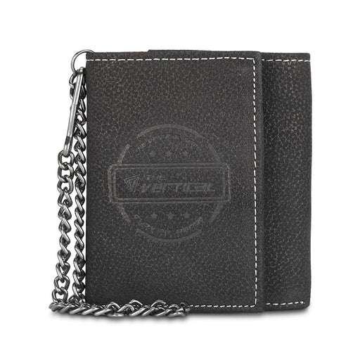 The Vertical Ranger Trifold Wallet Black Fs