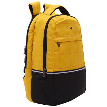 Tommy Hilfiger Atlas Unisex Polyester 15 Inch Laptop Backpack yellow