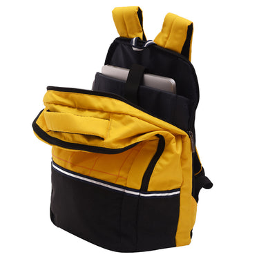 Tommy Hilfiger Atlas Unisex Polyester 15 Inch Laptop Backpack yellow