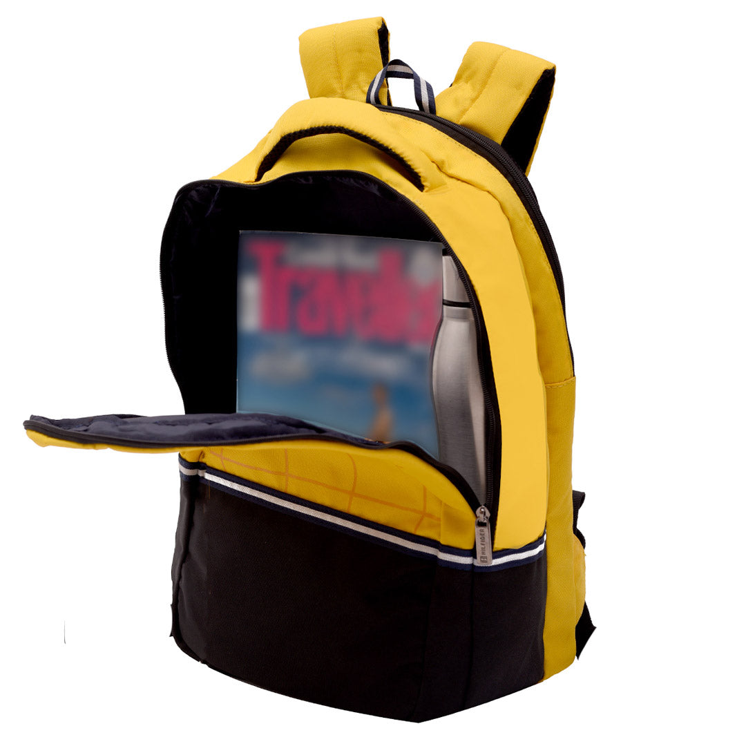 Tommy Hilfiger Atlas Unisex Polyester 15 Inch Laptop Backpack yellow