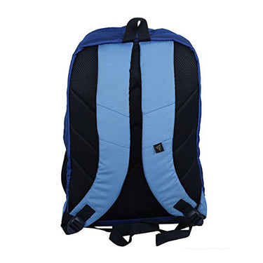 The Vertical Berg Unisex Polyester Water Resistant Backpack Blue