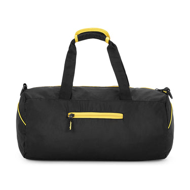 The Vertical Impulse Unisex Polyester Duffel Black