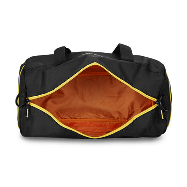 The Vertical Impulse Unisex Polyester Duffel Black