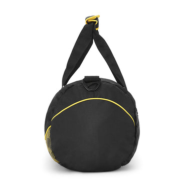 The Vertical Impulse Unisex Polyester Duffel Black