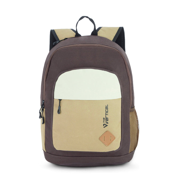 The Vertical Imprint 26 Ltr Unisex Backpack- Coffee
