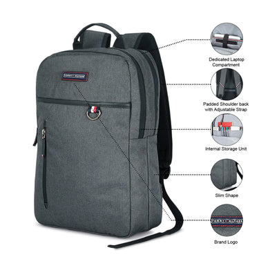 Tommy Hilfiger City Series Laptop Backpack Grey