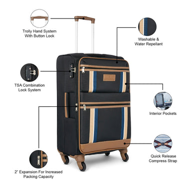 Tommy Hilfiger Scoutt Club Soft Luggage Luggage Black