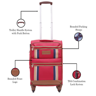 Tommy Hilfiger Scoutt Club Soft Luggage Luggage Red