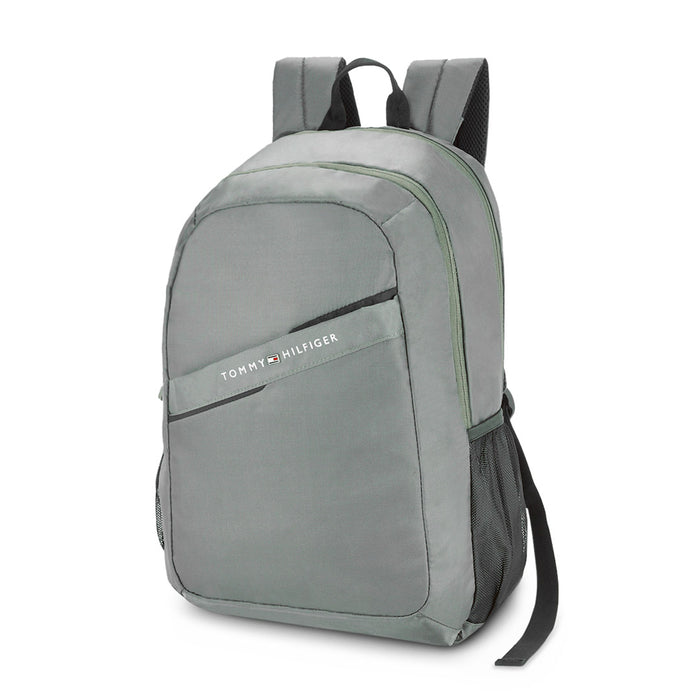 Tommy Hilfiger Arden Unisex Water-Resistant Laptop Backpack Gray