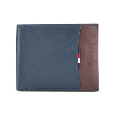 Tommy Hilfiger Mudcreek Mens Leather Global Coin Wallet Navy