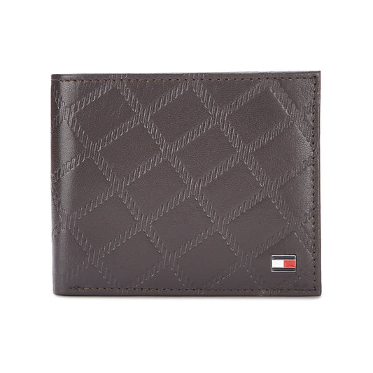 Tommy Hilfiger Tinkers Global Coin Wallet Brown (11.5X2X9.5) cm