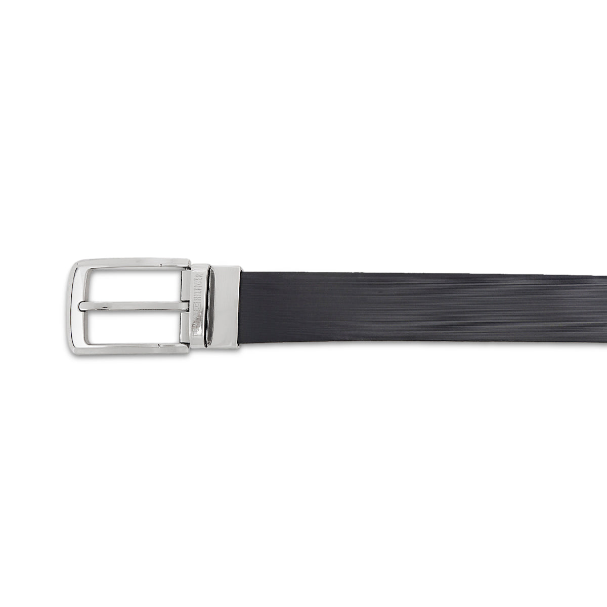 Tommy Hilfiger Chugach Mens Leather Reversible Belt Black & Brown