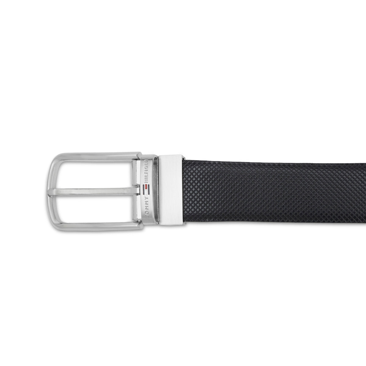 Tommy Hilfiger Oregon Mens Reversible Leather Belt Black + Brown