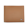 Tommy Hilfiger Romont Plus Mens Leather Global Coin Wallet Tan