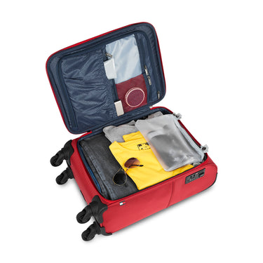 Tommy Hilfiger Edge Soft Luggage Burgundy