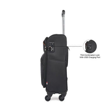 Tommy Hilfiger Edge Soft Luggage Black