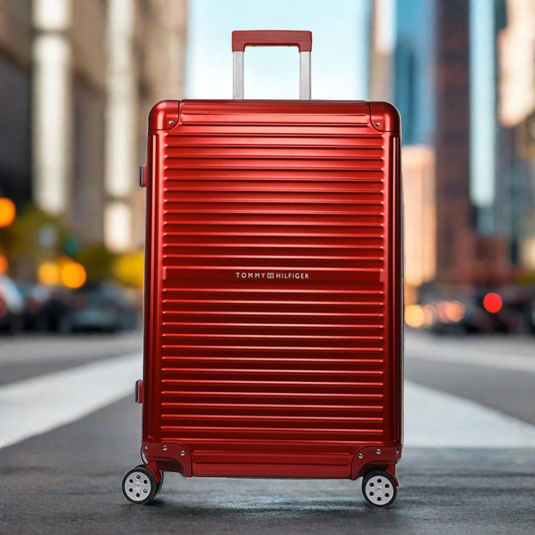 Tommy Hilfiger Titanium Series Hard Luggage Luggage red