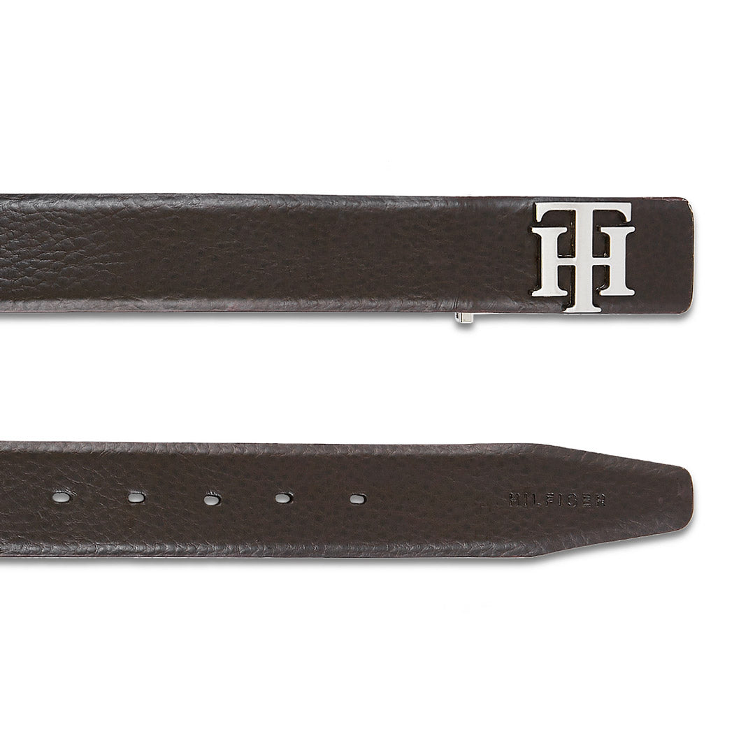 Tommy Hilfiger Zurich Mens Leather Belt brown