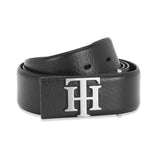 Tommy Hilfiger Zurich Mens Leather Belt Black