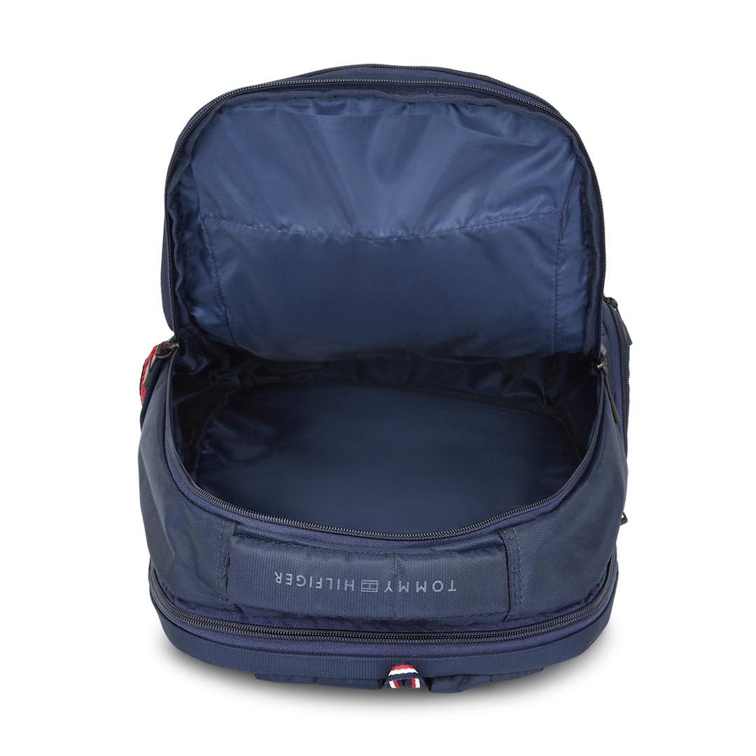 Tommy Hilfiger Alps Unisex Water-Resistant Laptop Backpack Navy