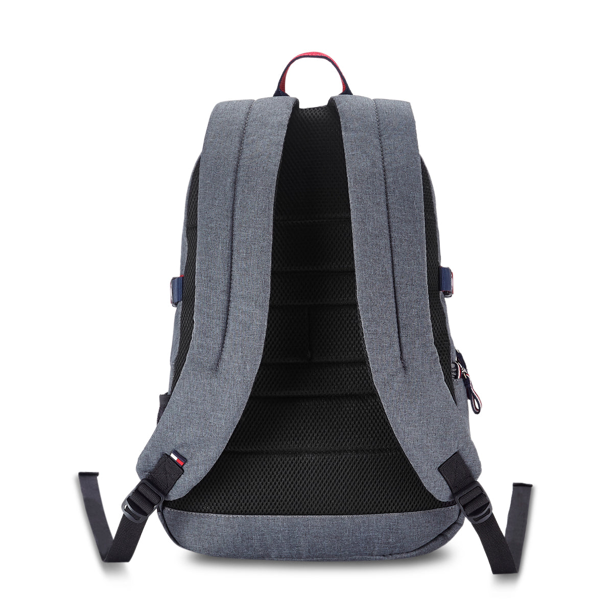 Tommy Hilfiger Android Unisex Melange Fabric 15 Inch Laptop Backpack Grey