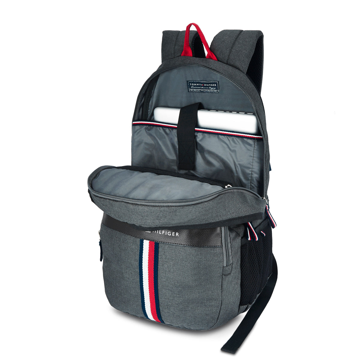Tommy Hilfiger Android Unisex Polyester 15 Inch Laptop Backpack Black