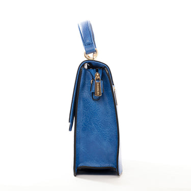 Sugarush Vegas Satchel Handbag Royal Blue Medium