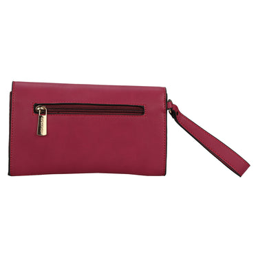 Sugarush Hawaii Clutch Handbag Fuchisa (21.5X3X13)Cm