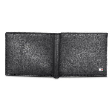 Tommy Hilfiger Felix Mens Leather Global Coin Wallet Black