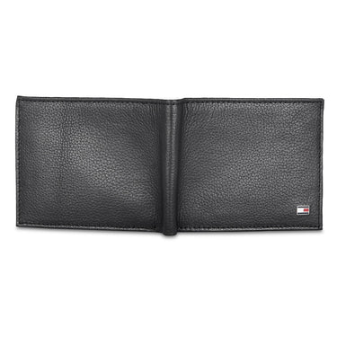 Tommy Hilfiger Felix Mens Leather Global Coin Wallet Black