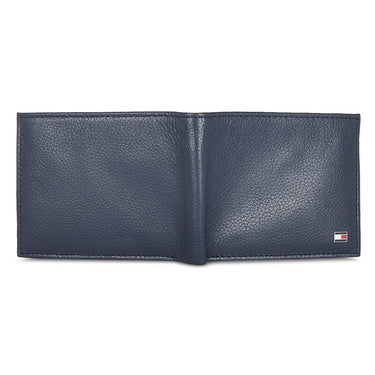 Tommy Hilfiger Felix Mens Leather Global Coin Wallet navy
