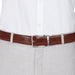 Tommy Hilfiger Cason Mens Reversible Leather Belt Brown