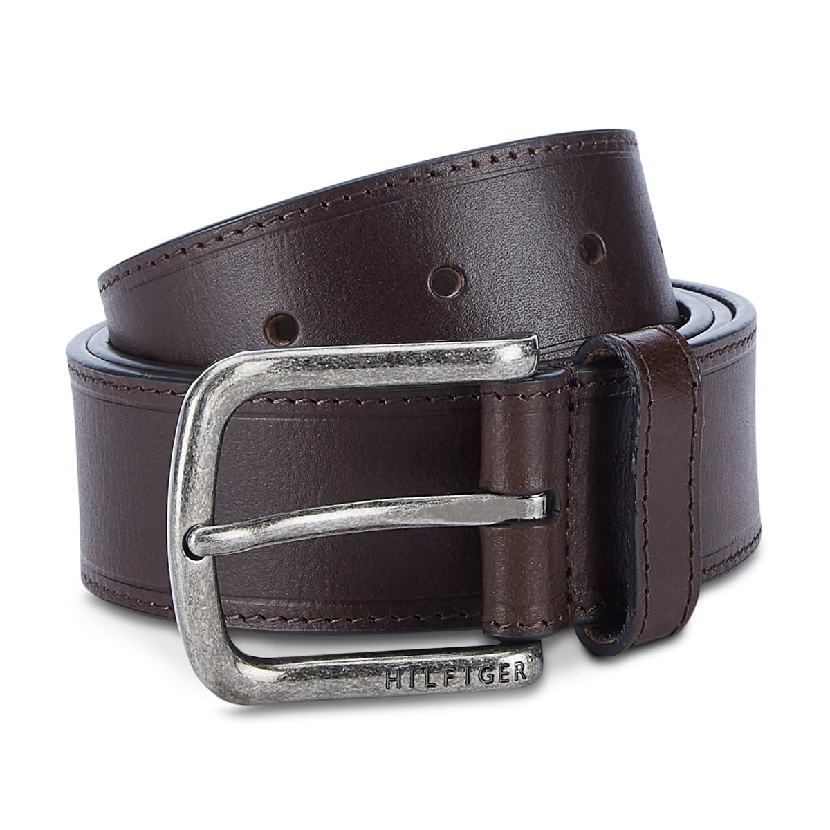 Tommy Hilfiger Jaydon Men's Solid Leather Belt