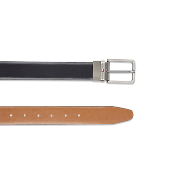 Tommy Hilfiger Fresno Plus Mens Leather Reversible Belt Black