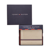 Tommy Hilfiger Darian Mens Leather Global Coin Wallet Beige