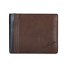 Tommy Hilfiger Brennen Menbs Leather Global Coin Wallet Brown