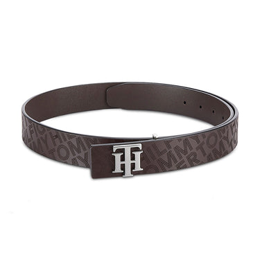 Tommy Hilfiger Ernest Mens Leather Belt Brown