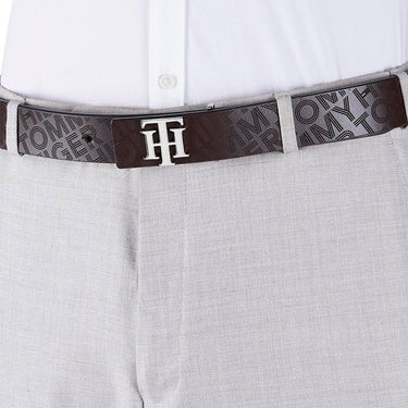 Tommy Hilfiger Ernest Mens Leather Belt Brown