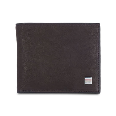 Tommy Hilfiger Grayton Mens Leather Coin Wallet Brown